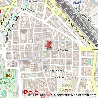 Mappa Corso Felice Cavallotti,  3, 28100 Novara, Novara (Piemonte)