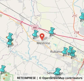 Mappa , 35035 Mestrino PD, Italia (5.91364)