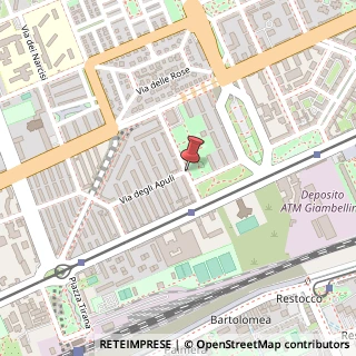 Mappa Via degli Apuli,  2, 20147 Milano, Milano (Lombardia)