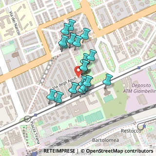 Mappa Via Degli Apuli, 20147 Milano MI, Italia (0.15217)