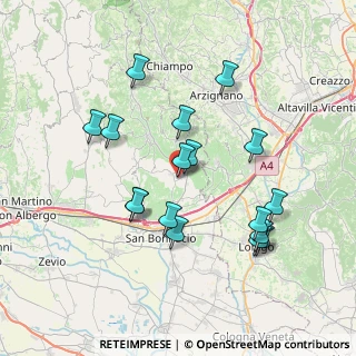 Mappa Quartiere Marcello Piccoli, 37032 Monteforte d'Alpone VR, Italia (7.25706)