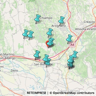 Mappa Via S. Marco, 37032 Monteforte d'Alpone VR, Italia (7.26647)