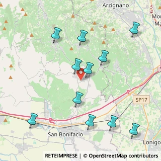 Mappa Via S. Marco, 37032 Monteforte d'Alpone VR, Italia (4.56364)