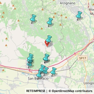 Mappa Via San Marco, 37032 Monteforte d'Alpone VR, Italia (4.52846)