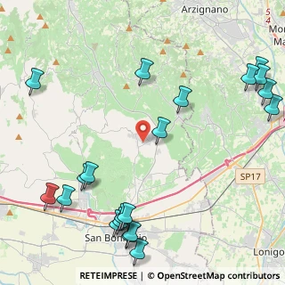 Mappa Via San Marco, 37032 Monteforte d'Alpone VR, Italia (5.8865)