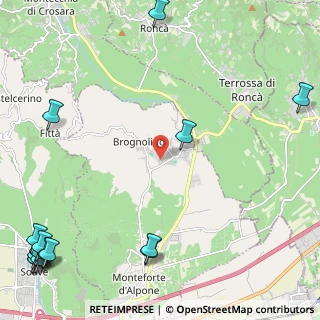 Mappa Via S. Marco, 37032 Monteforte d'Alpone VR, Italia (3.81438)