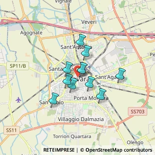 Mappa Corso Italia, 28100 Novara NO, Italia (1.15)