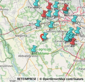 Mappa Via Domenico Cimarosa, 20080 Cisliano MI, Italia (9.147)