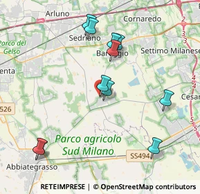 Mappa Via Domenico Cimarosa, 20080 Cisliano MI, Italia (4.05182)