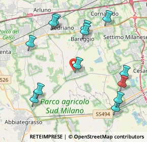 Mappa Via Domenico Cimarosa, 20080 Cisliano MI, Italia (4.76923)