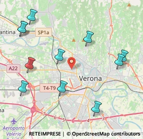 Mappa 37030 Verona VR, Italia (4.94364)