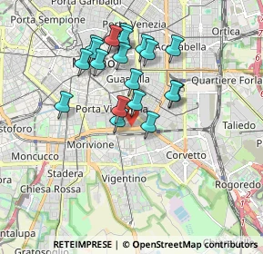 Mappa Viale Isonzo, 20135 Milano MI, Italia (1.608)