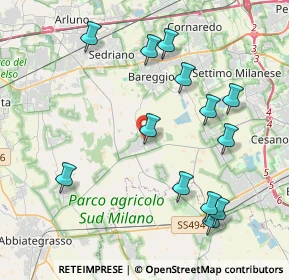 Mappa Via Lazzati, 20080 Cisliano MI, Italia (4.33462)