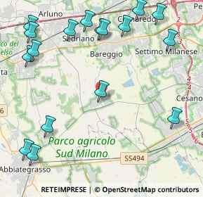 Mappa Via Lazzati, 20080 Cisliano MI, Italia (5.68765)