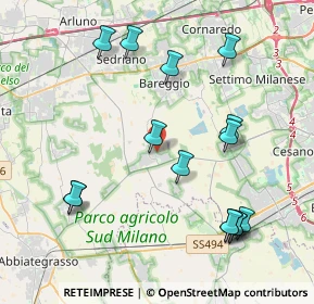 Mappa Via Lazzati, 20080 Cisliano MI, Italia (4.49)