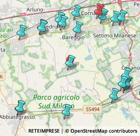 Mappa Via Lazzati, 20080 Cisliano MI, Italia (5.65)