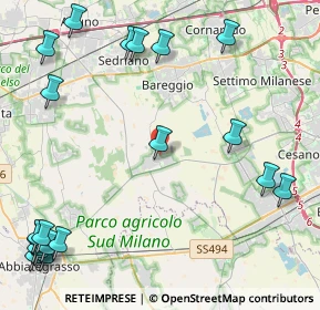 Mappa Via Lazzati, 20080 Cisliano MI, Italia (6.331)