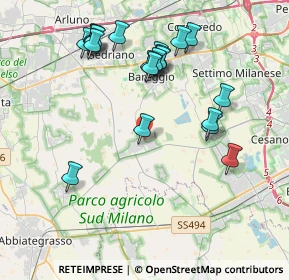 Mappa Via Lazzati, 20080 Cisliano MI, Italia (4.1225)