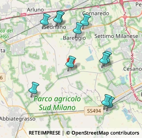Mappa Via Lazzati, 20080 Cisliano MI, Italia (4.30273)