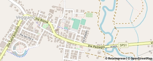 Mappa Veggiano