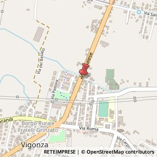 Mappa Via Noalese Sud, 26, 35010 Vigonza, Padova (Veneto)