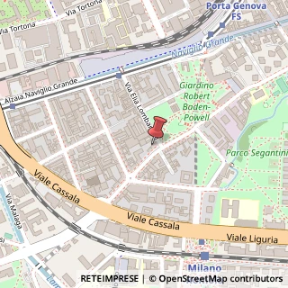 Mappa Via Carlo Torre, 22, 20143 Milano, Milano (Lombardia)