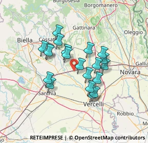 Mappa Località monformoso, 13030 Villarboit VC, Italia (10.9865)
