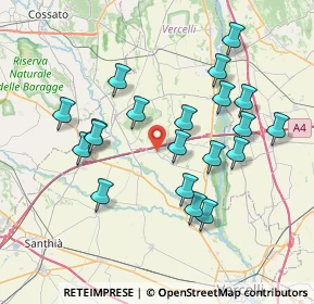 Mappa Località monformoso, 13030 Villarboit VC, Italia (7.2895)