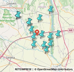 Mappa Località monformoso, 13030 Villarboit VC, Italia (6.49067)