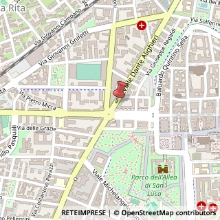 Mappa Viale Dante Alighieri,  9, 28100 Novara, Novara (Piemonte)
