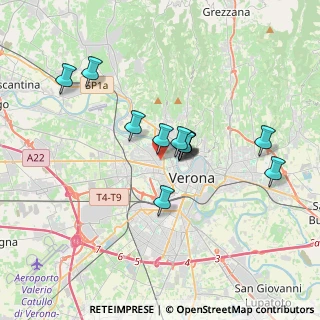 Mappa Via da Mosto, 37138 Verona VR, Italia (2.79583)