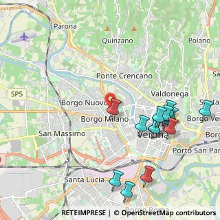 Mappa Via da Mosto, 37138 Verona VR, Italia (2.36)