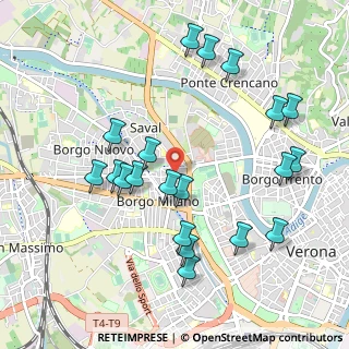 Mappa Via da Mosto, 37138 Verona VR, Italia (1.056)