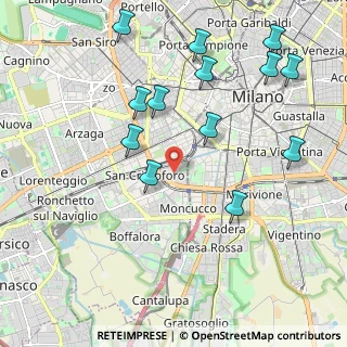 Mappa Via Villoresi, 20143 Milano MI, Italia (2.27462)