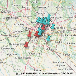 Mappa Via Eugenio Villoresi, 20143 Milano MI, Italia (8.93)