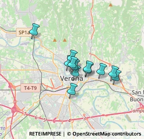 Mappa Lungadige Matteotti, 37121 Verona VR, Italia (2.27833)