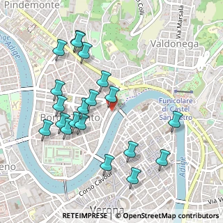 Mappa Lungadige Matteotti, 37121 Verona VR, Italia (0.521)