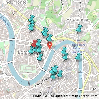 Mappa Lungadige Matteotti, 37121 Verona VR, Italia (0.461)