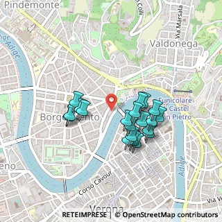 Mappa Via Prato Santo, 37121 Verona VR, Italia (0.3735)