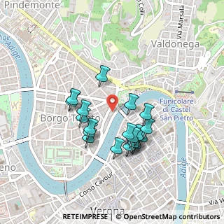Mappa Lungadige Matteotti, 37121 Verona VR, Italia (0.3805)