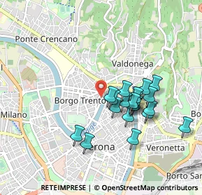 Mappa Lungadige Matteotti, 37121 Verona VR, Italia (0.786)