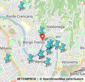 Mappa Lungadige Matteotti, 37121 Verona VR, Italia (0.95)