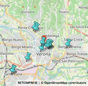 Mappa Lungadige Matteotti, 37121 Verona VR, Italia (1.56083)