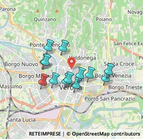 Mappa Lungadige Matteotti, 37121 Verona VR, Italia (1.41923)
