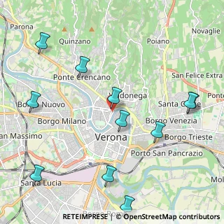 Mappa Via Prato Santo, 37121 Verona VR, Italia (2.58455)