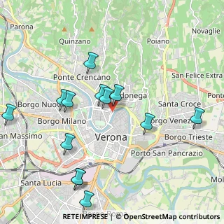 Mappa Via Prato Santo, 37121 Verona VR, Italia (2.20385)