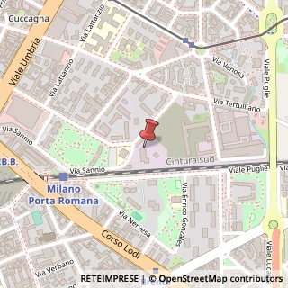 Mappa Via Cornelio Tacito, 6, 20137 Milano, Milano (Lombardia)
