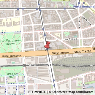 Mappa Via Giuseppe Ripamonti, 44, 20141 Milano, Milano (Lombardia)