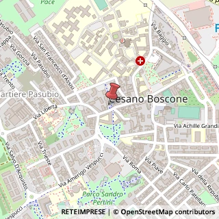 Mappa Via Vittorio Veneto, 10, 20090 Cesano Boscone, Milano (Lombardia)
