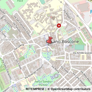 Mappa Via Dante Alighieri, 38, 20090 Cesano Boscone, Milano (Lombardia)